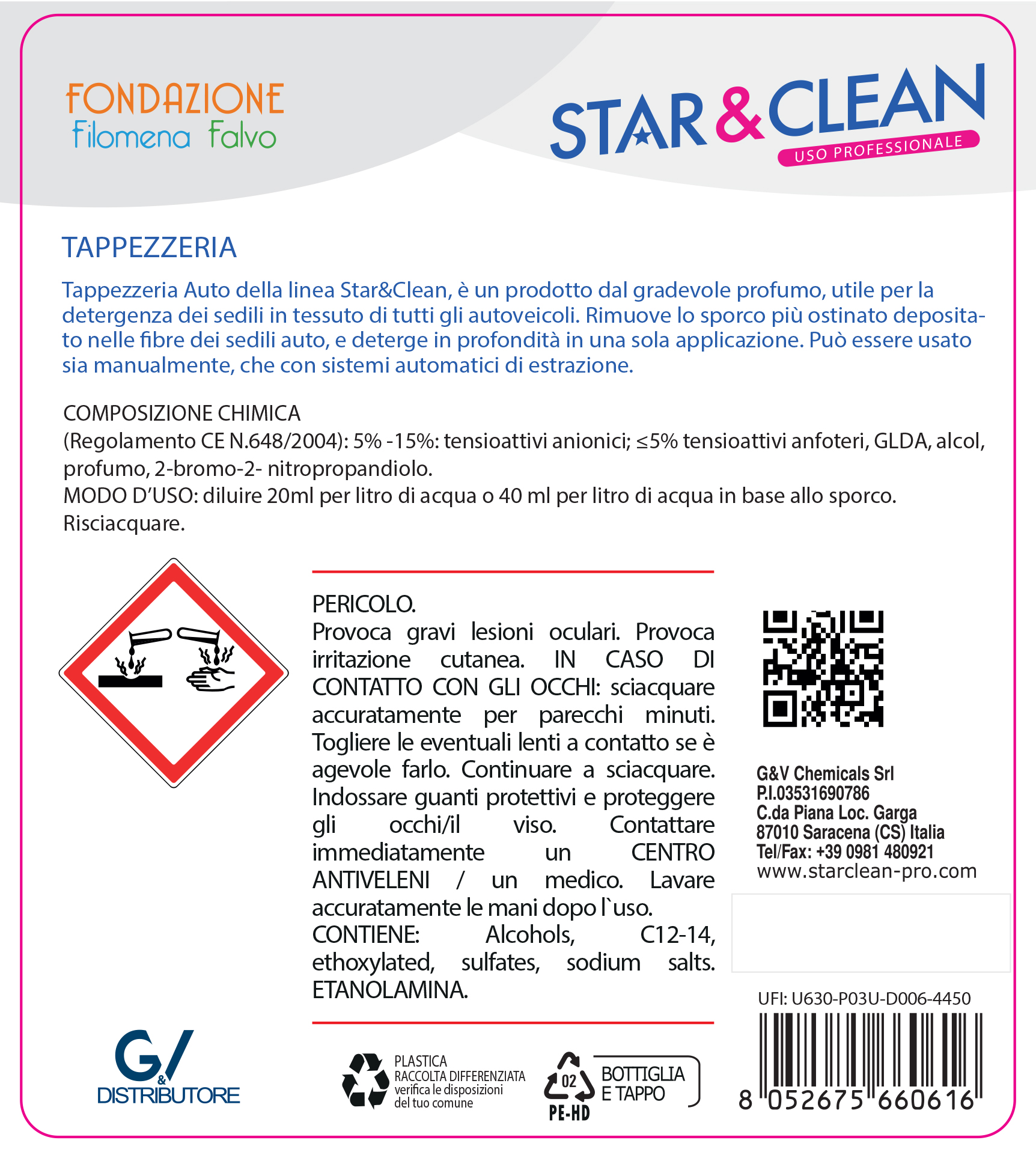 STAR CLEAN 726 - TAPPEZZERIA